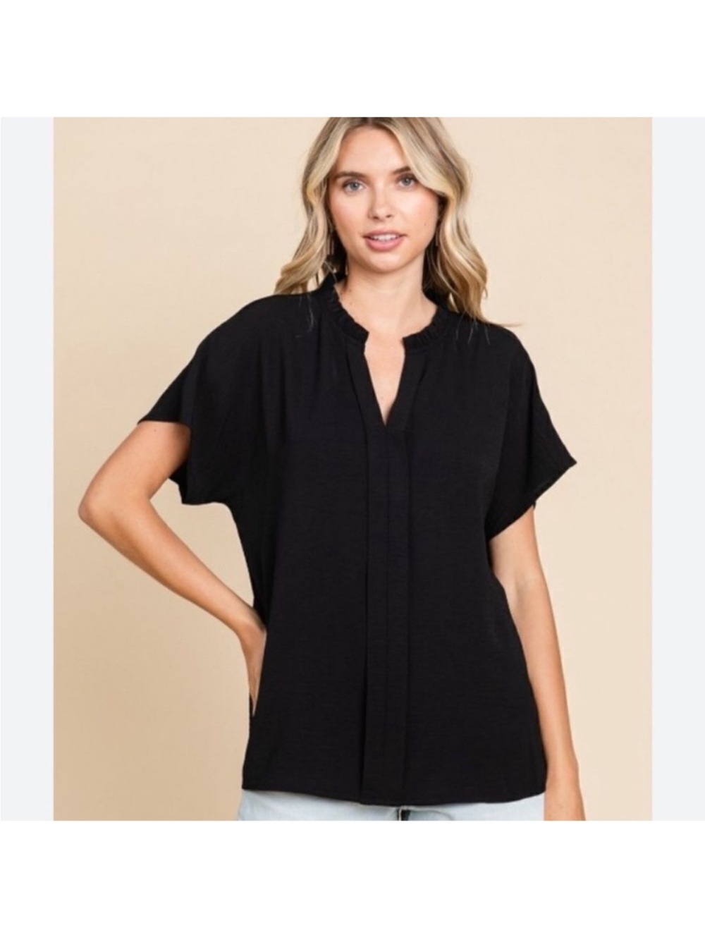 Max Studio Top S Effortless Classic Black